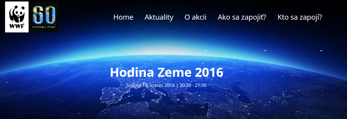 HODINA ZEME 2016