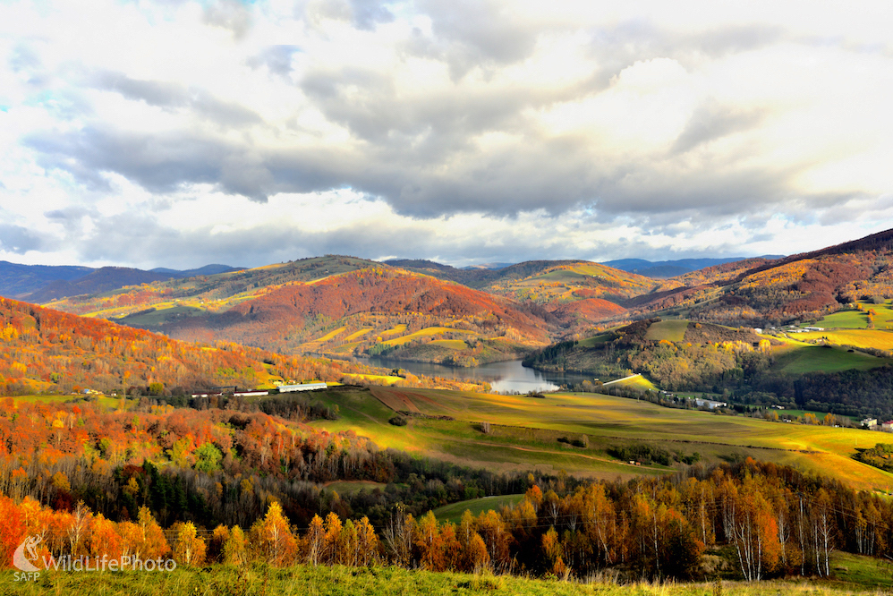 Jeseň na Klenovských vrchoch (Vladimír Sabo)